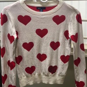 Gap Kids valentine’s sweater